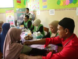 Peringati Maulid Nabi, LAZISNU Sambungrejo Gandeng RSI Siti Hajar Sidoarjo Adakan Layanan Kesehatan Gratis
